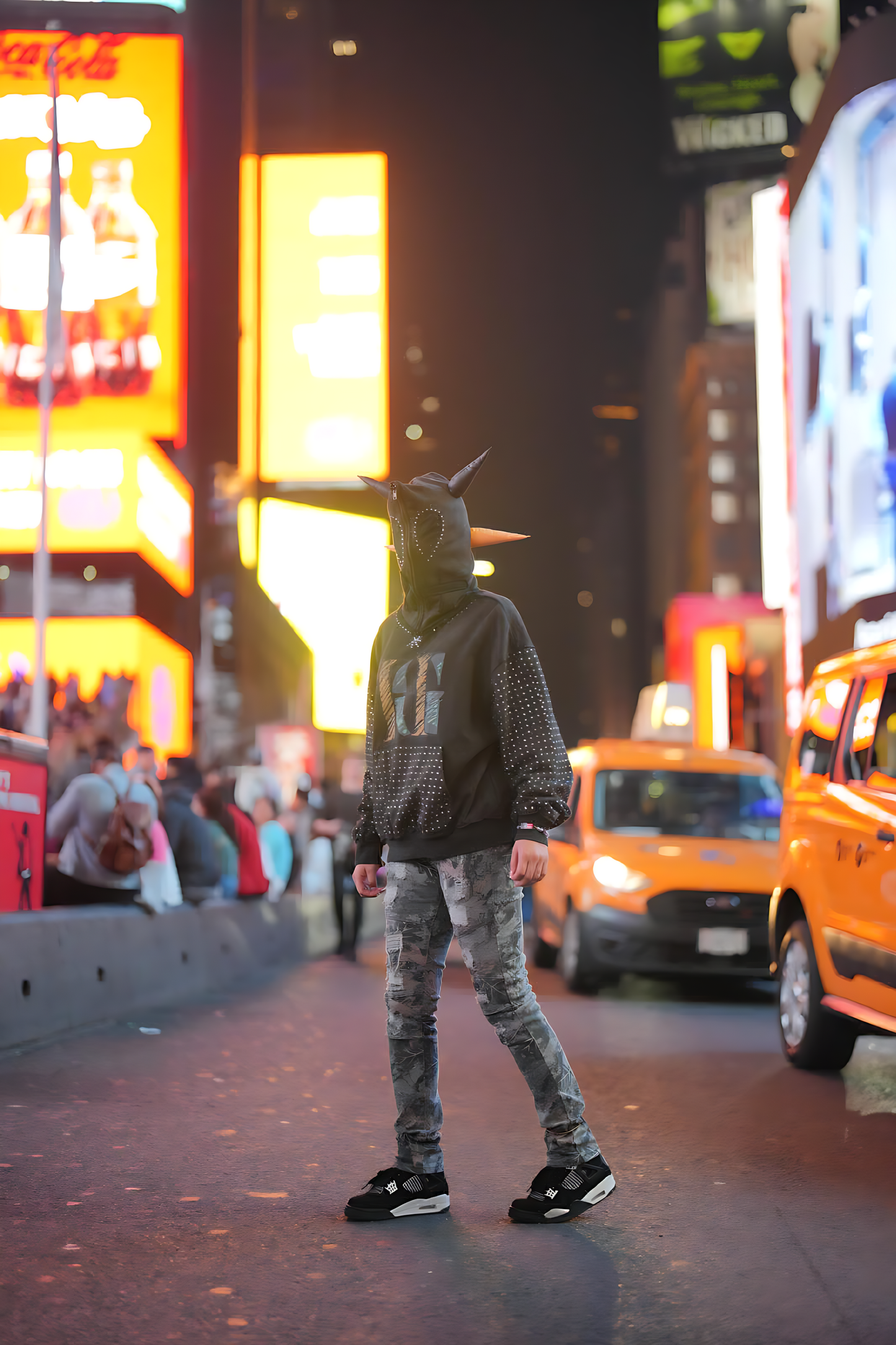 VejivespaGante Full Zip Face Mask Hoodie