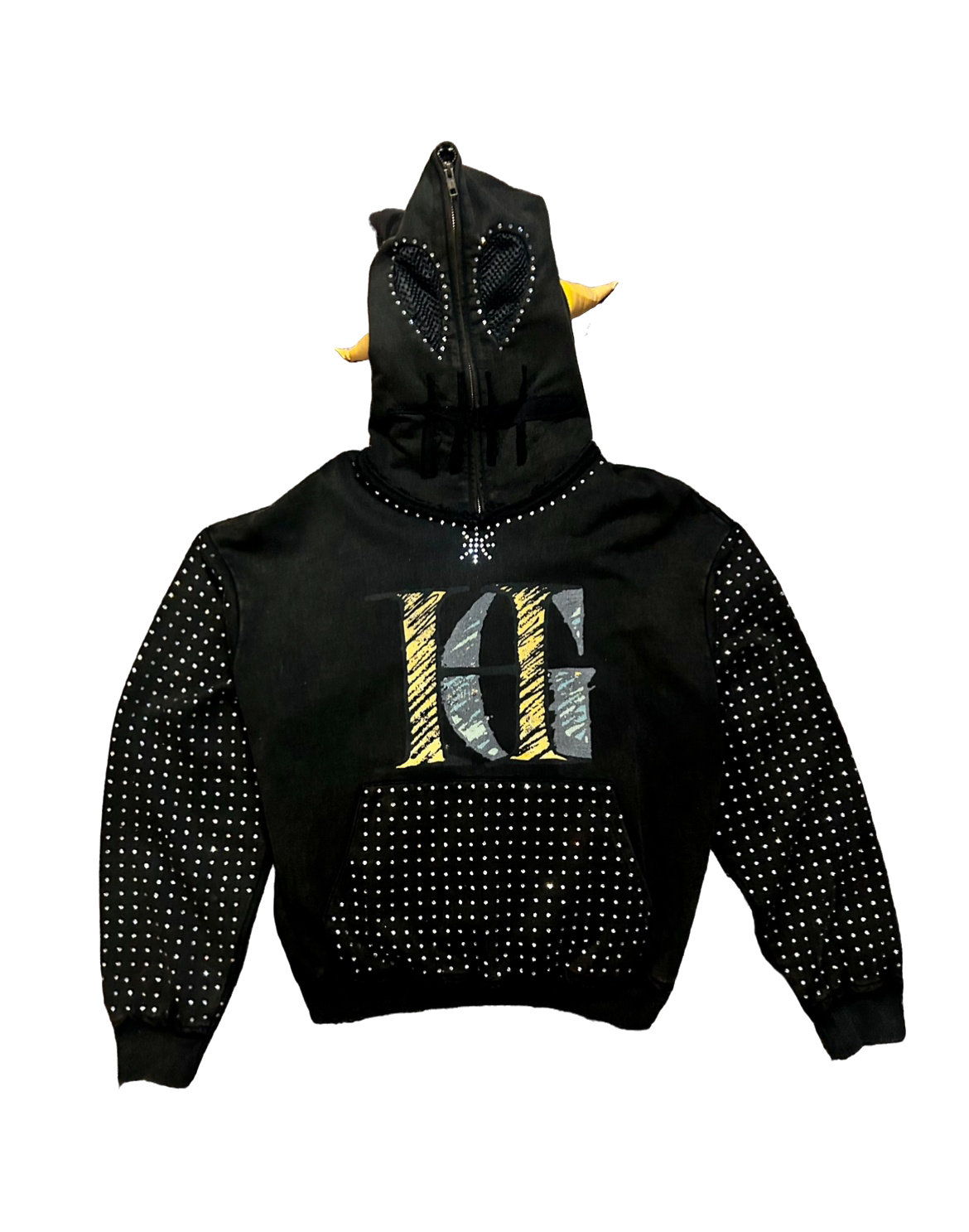 VejivespaGante Full Zip Face Mask Hoodie