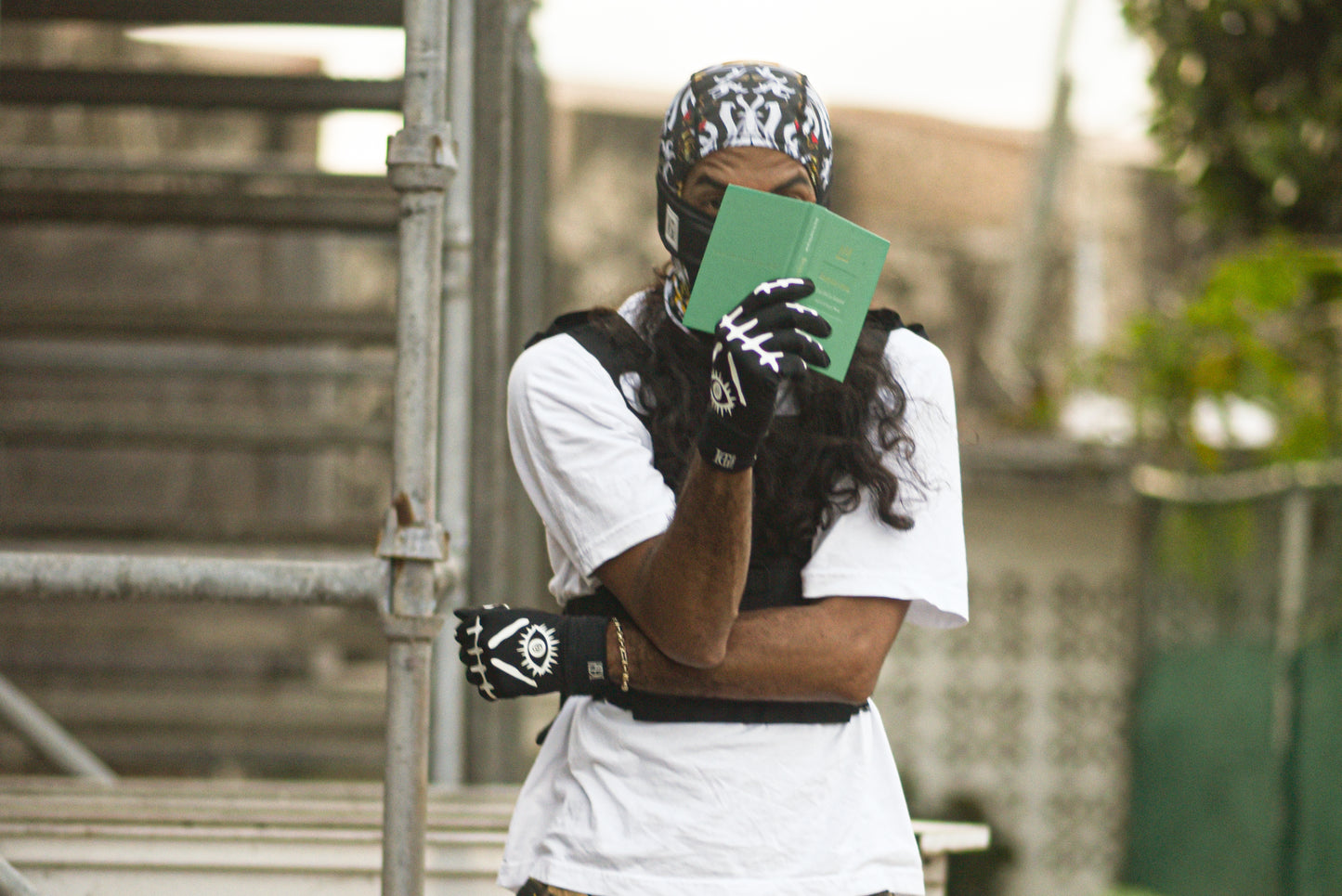 Hybrid Vespalirium Skymask x Furious Face Hybrid Gloves