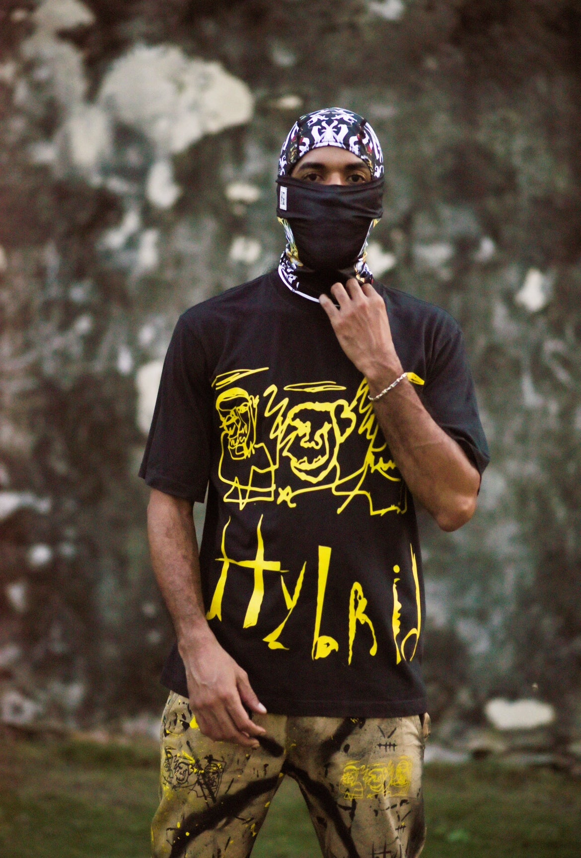 Angeli Caduti Black Tee