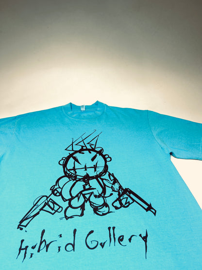 Angelo Della Morte Camiseta Azul Caribe