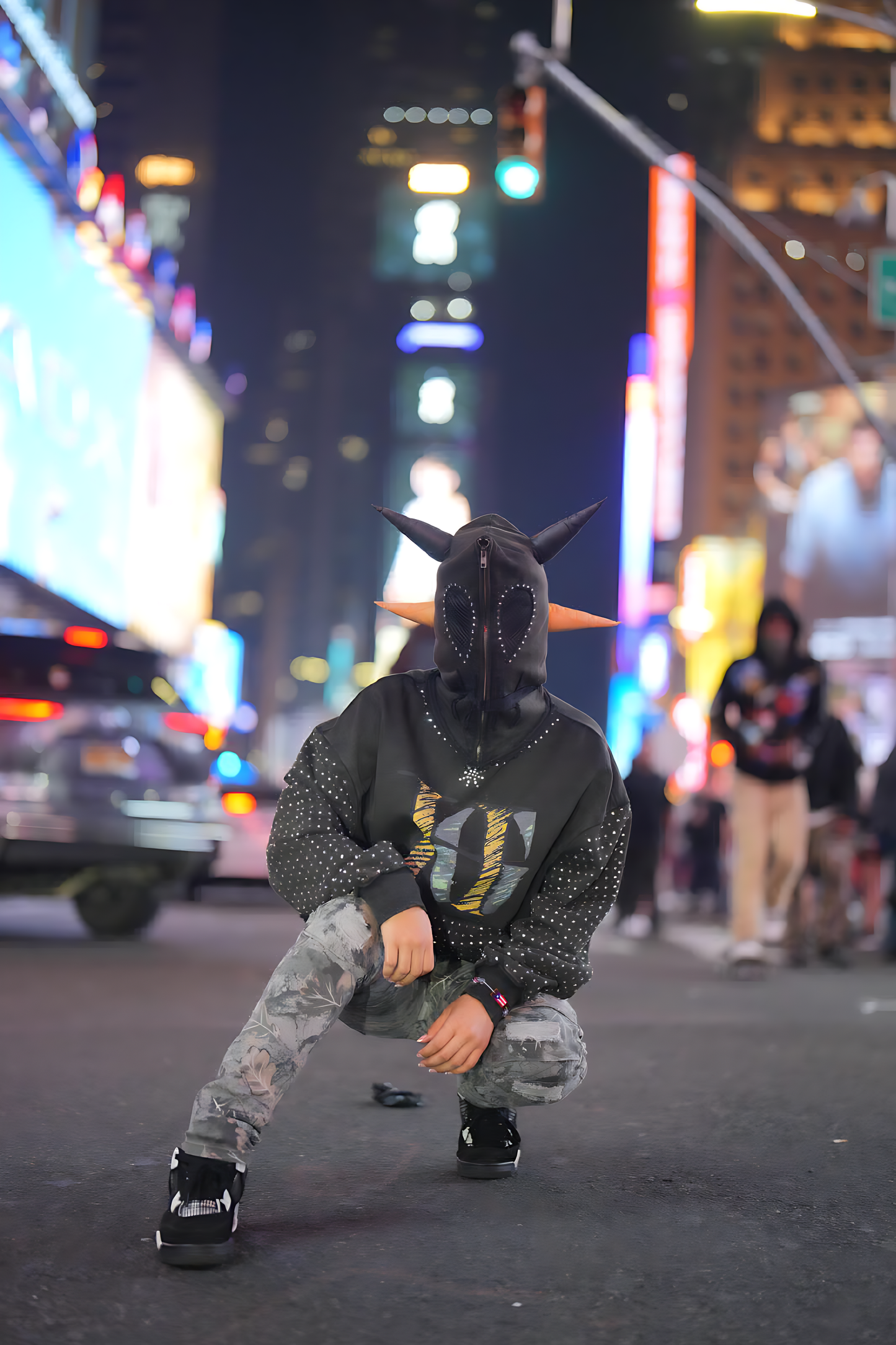 VejivespaGante Full Zip Face Mask Hoodie