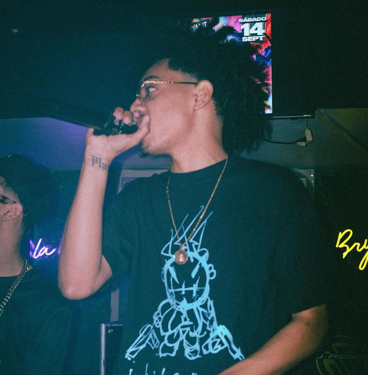 Angelo della Morte Black Tee