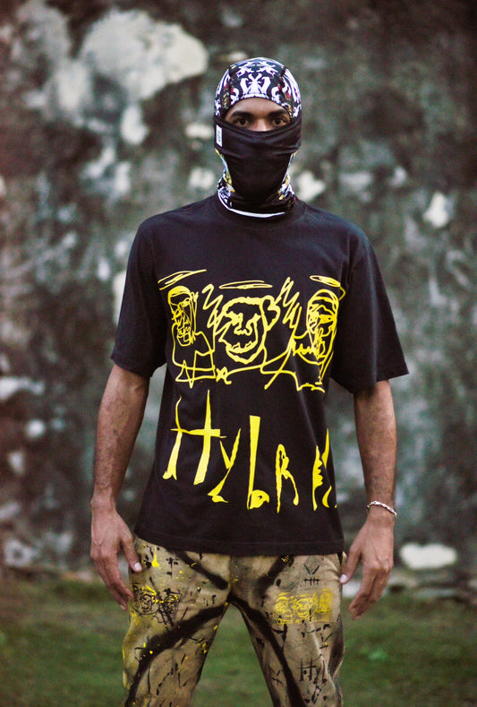 Angeli Caduti Black Tee