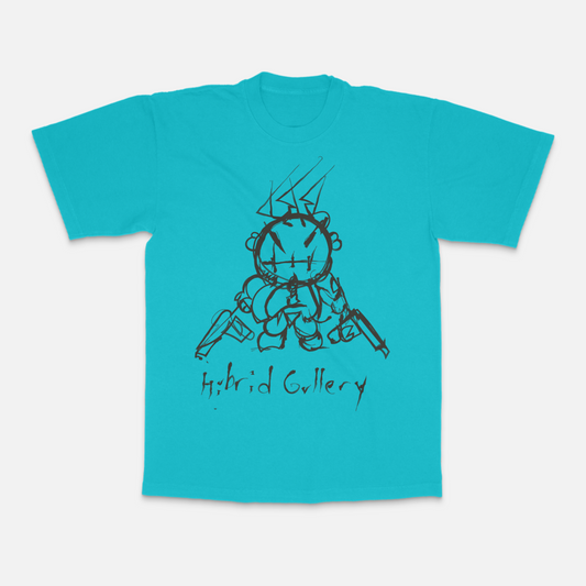 Angelo della Morte Caribbean Blue Tee